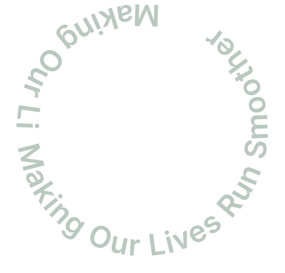 Making Our Lives Run Smoother 　Making Our Lives Run Smoother Making Our Lives un Smoother